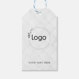Minimalist Business Logo Clothing Label Hang Tag