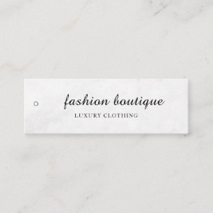Minimalist Business Logo Clothing Label Hang Tag
