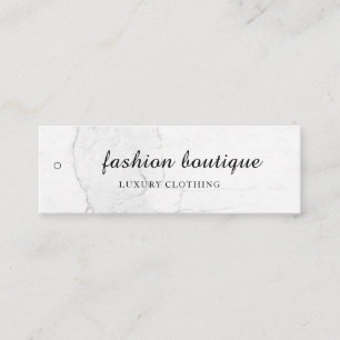 Minimalist Business Logo Clothing Label Hang Tag