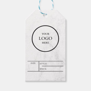 Minimalist Business Logo Clothing Label Hang Tag