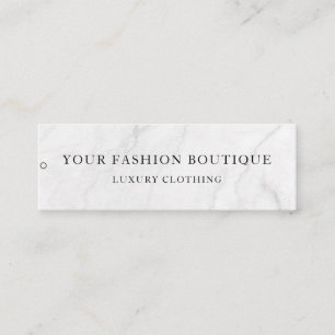Minimalist Business Logo Clothing Label Hang Tag