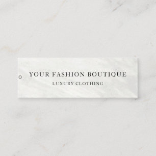 Minimalist Business Logo Clothing Label Hang Tag