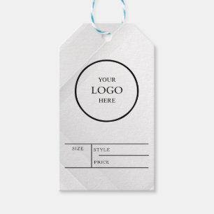 Minimalist Business Logo Clothing Label Hang Tag