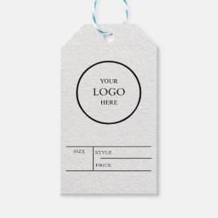 Minimalist Business Logo Clothing Label Hang Tag
