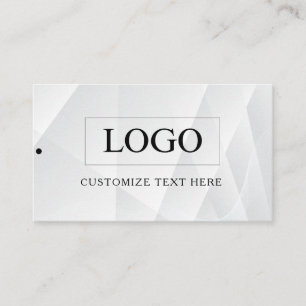 Minimalist Business Logo Clothing Label Hang Tag