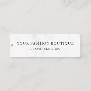 Minimalist Business Logo Clothing Label Hang Tag