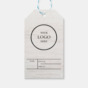 Minimalist Business Logo Clothing Label Hang Tag