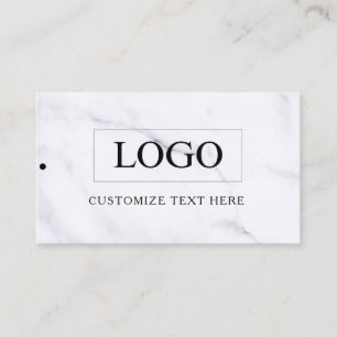 Minimalist Business Logo Clothing Label Hang Tag
