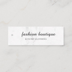 Minimalist Business Logo Clothing Label Hang Tag