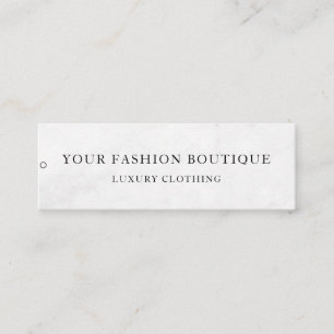Minimalist Business Logo Clothing Label Hang Tag