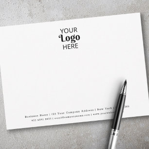 Minimalist Business Logo Company Contact Branded Card