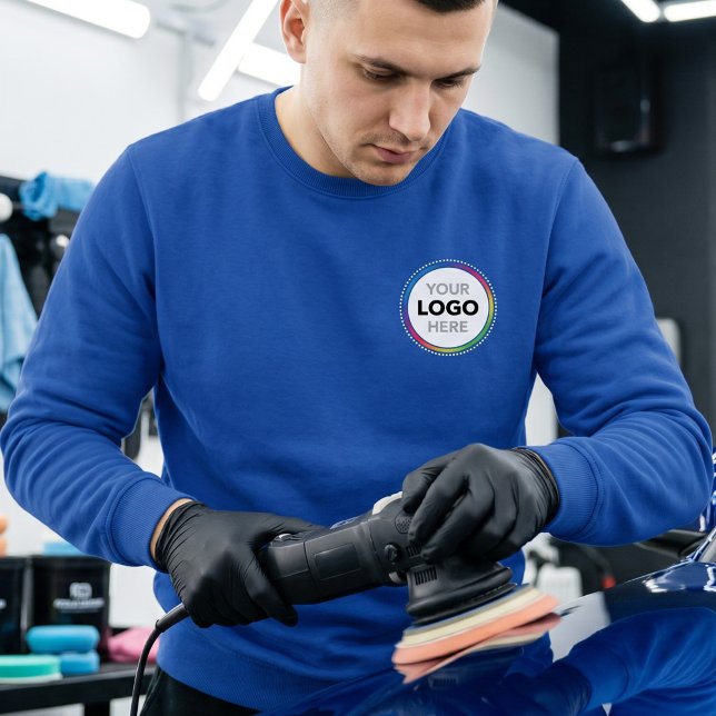 Minimalist Business Logo | Custom Team Merch Sweatshirt (Creator Uploaded)