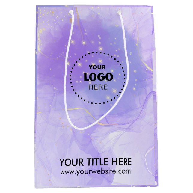 Minimalist Business Modern Gift Bag (Front)