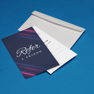 Minimalist Business Referral Card