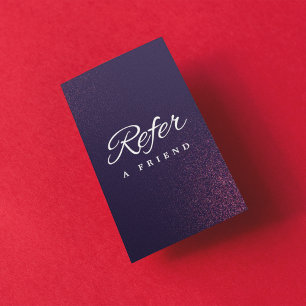 Minimalist Business Referral Card