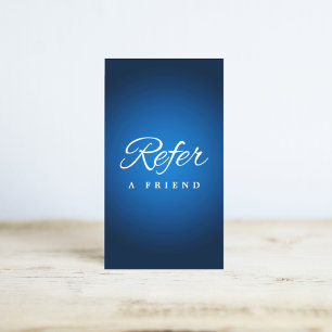 Minimalist Business Referral Card