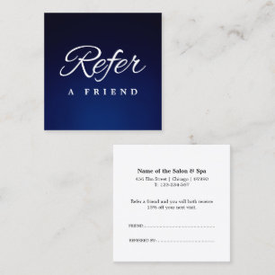 Minimalist Business Referral Card