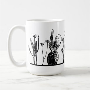 Minimalist Cactus — Coffee Mug