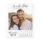 Minimalist Calendar Save The Date with Photo