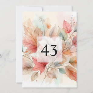 Minimalist calligraphy text birthday party invitation