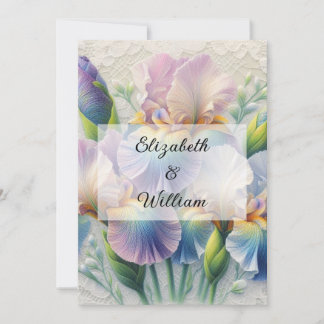Minimalist calligraphy text invitation