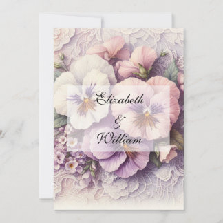 Minimalist calligraphy text  invitation