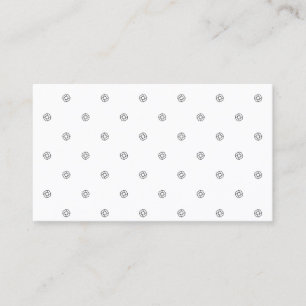 Minimalist Calling Cards Luxury Modern Branding