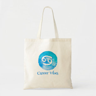 Minimalist Cancer Zodiac Sign Tote Bag