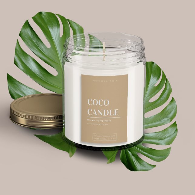 Minimalist Candle Label (Creator Uploaded)