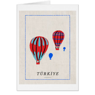 Minimalist Cappadocia Poster - Türkiye Souvenir