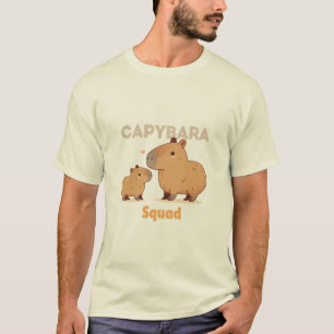 Minimalist Capybara Silhouette T-Shirt