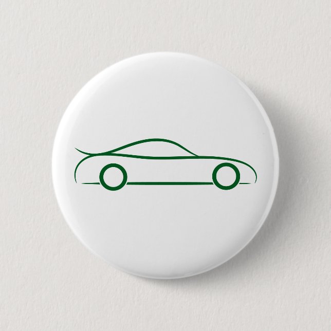 Minimalist Car Buttons – Clean Line Art Patches (Front)