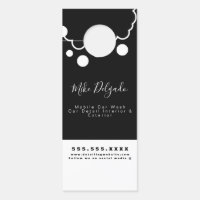 Minimalist Car Wash Mobile Detail Interior Logo