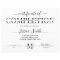 Minimalist Certificate of Completion Course Award