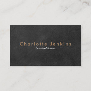 Minimalist Chalkboard Professional Business Card