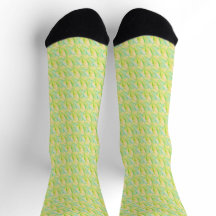 Minimalist Chartreuse Impressionist Floral