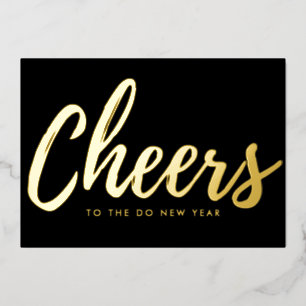 Minimalist Cheers New year Photo