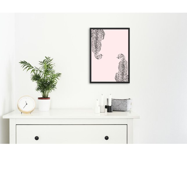 Minimalist Cheetah Wall Art Print | Modern  (Creator Uploaded)
