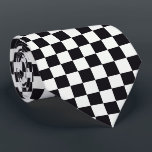 Minimalist Chequered Neck Tie<br><div class="desc">Simple neck tie with minimalist chequered pattern for modern or bold outfits.</div>