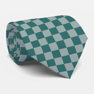 Minimalist Chequered Neck Tie