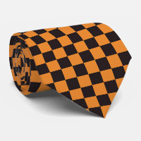 Minimalist Chequered Neck Tie