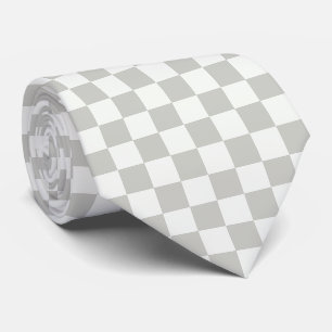 Minimalist Chequered Neck Tie