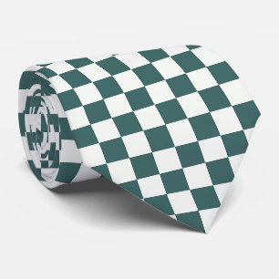 Minimalist Chequered Neck Tie