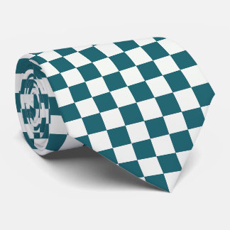Minimalist Chequered Neck Tie