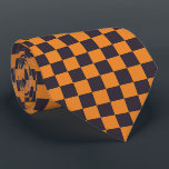 Minimalist Chequered Neck Tie<br><div class="desc">Simple neck tie with minimalist chequered pattern for modern or bold outfits.</div>