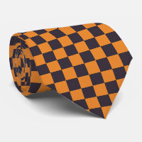 Minimalist Chequered Neck Tie