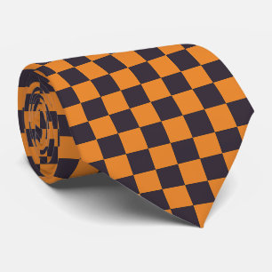 Minimalist Chequered Neck Tie