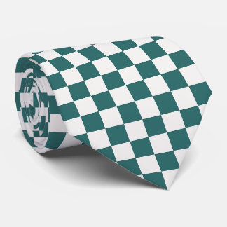 Minimalist Chequered Neck Tie