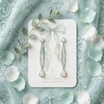 Minimalist Chic Coquette Bow Jewellery Display TMF