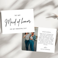 Minimalist Chic To My Maid of Honour Wedding Day